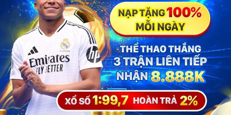 10% tiền thưởng hoàn trả hàng tuần tương lai