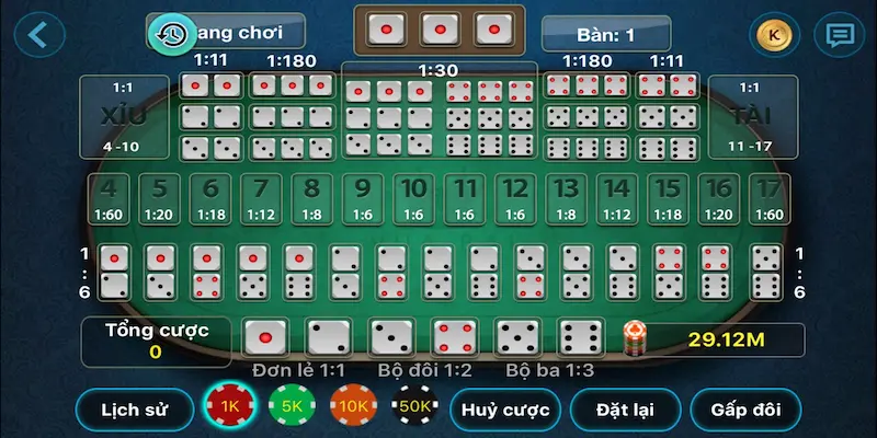 Cách chơi tài xỉu Luật cơ bản trong cách chơi tài xỉu