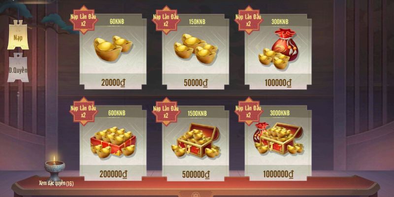 Ưu đãi 5 triệu nạp lần đầu tiên trong ngày lời khuyên